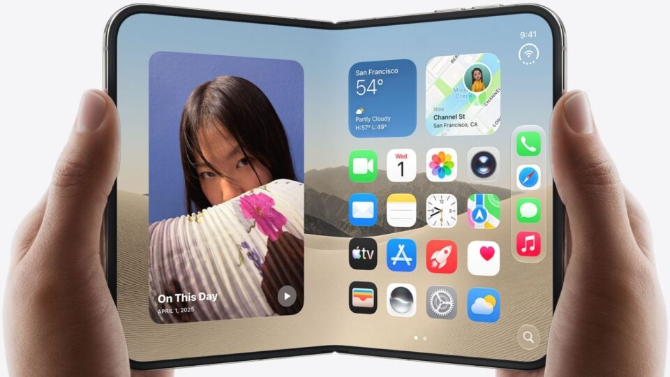 Conheça o iPhone Duo, primeiro telefone dobrável da Apple - Foto