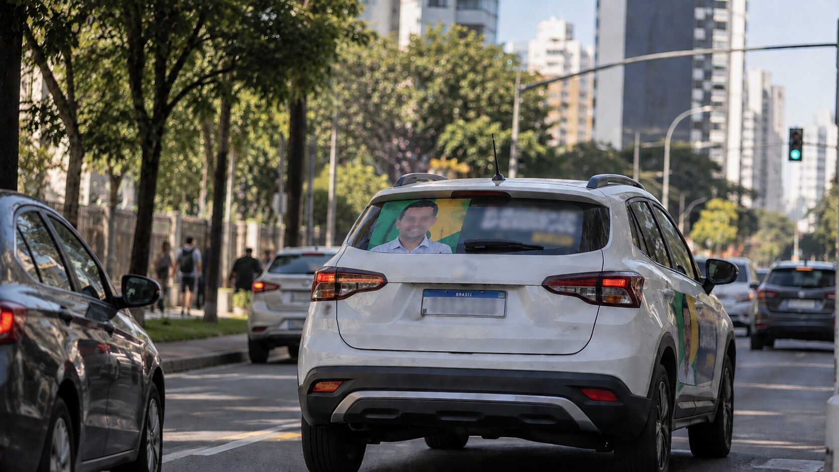 Adesivo eleitoral pode cancelar o seguro do carro? Entenda quando há risco à cobertura