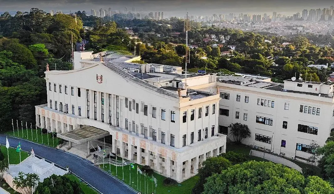 Palácio dos Bandeirantes, sede do governo paulista: salário do governador de São Paulo é de R$ 36.301,53 em 2026.