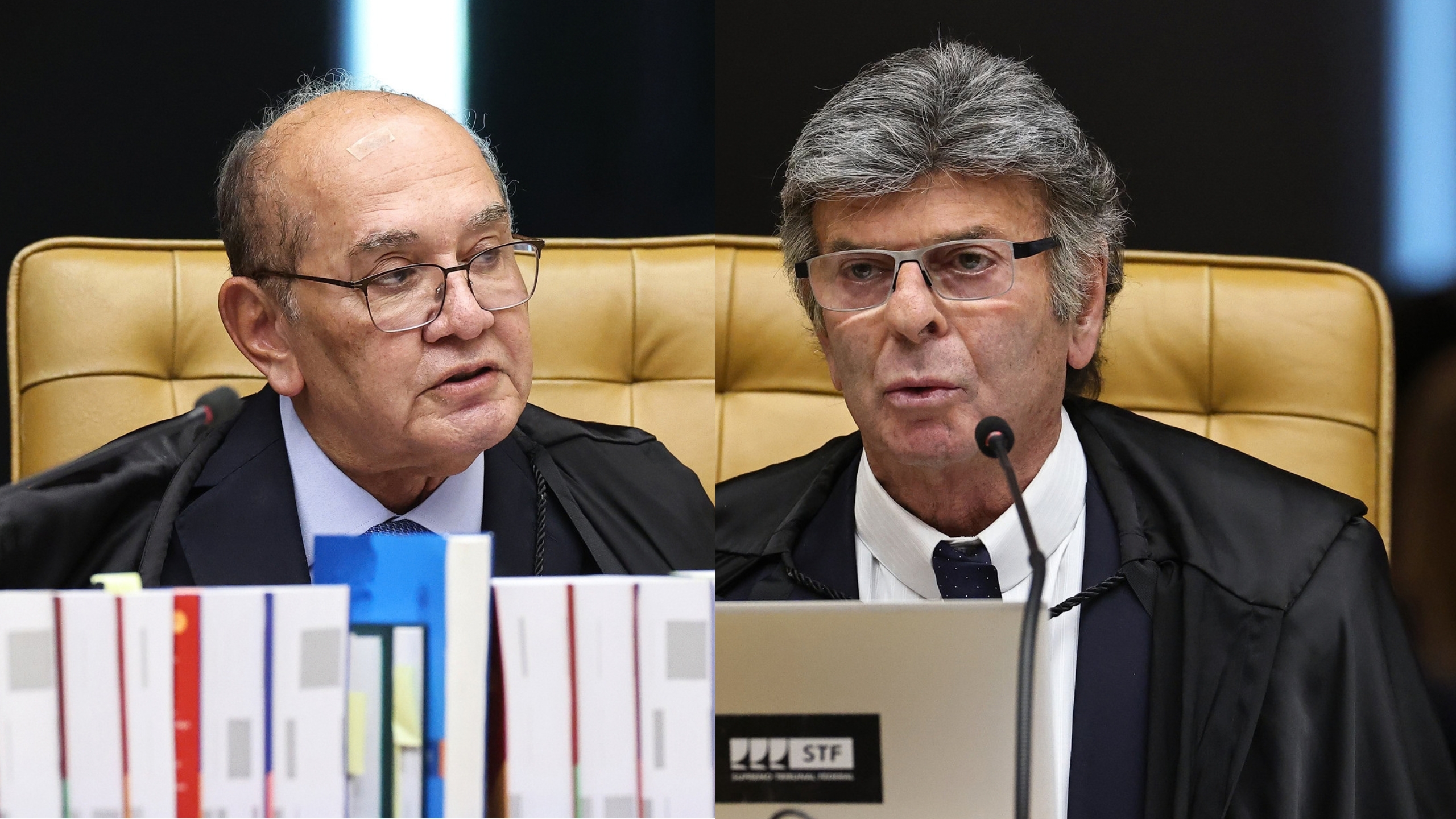 Gilmar e Fux se exaltam no plenário em discussão sobre afastamento de Andrei Rodrigues da PF
