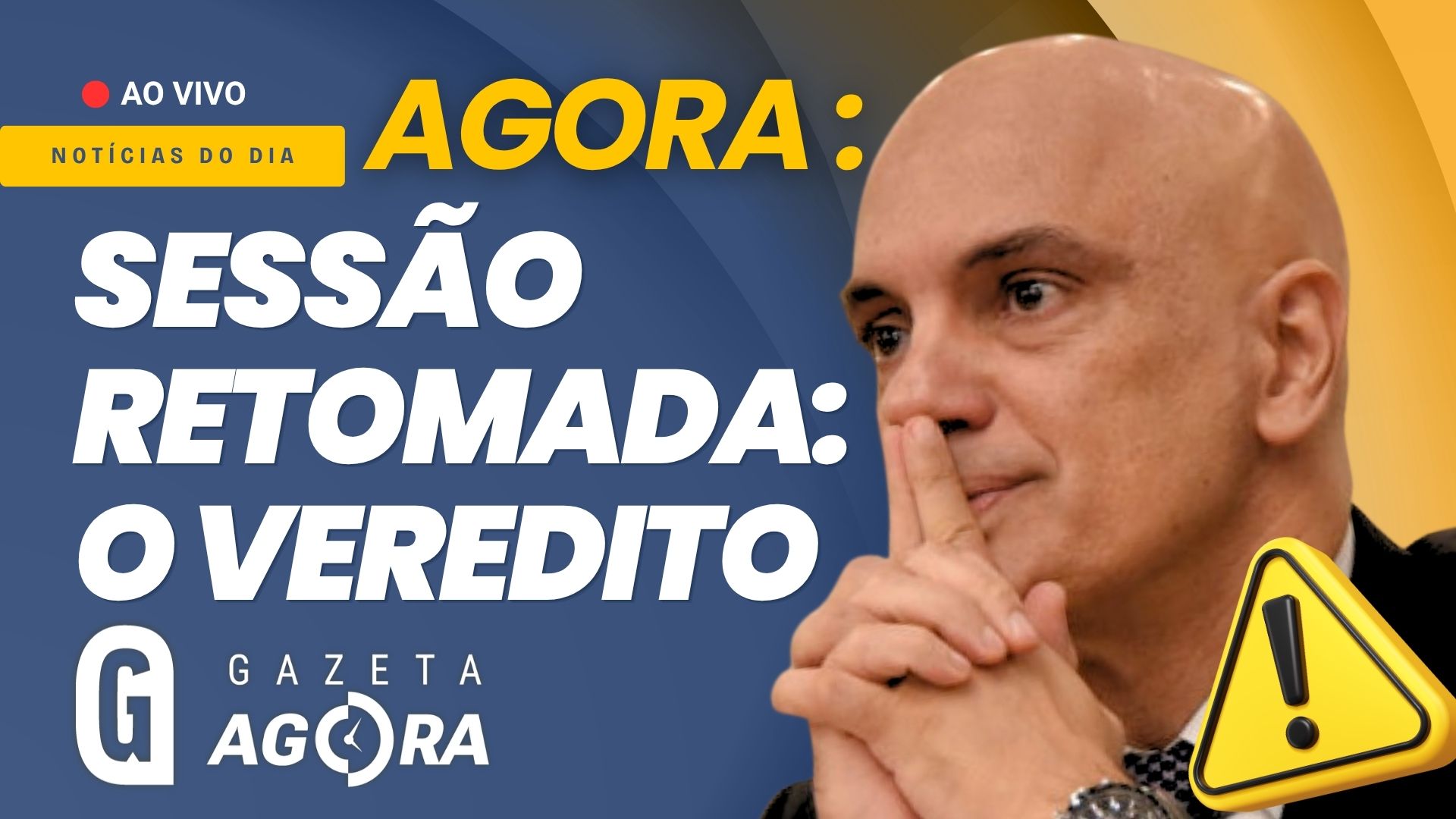 Gazeta Agora: Fachin nega adiamento e STF retoma sessão para definir o veredito de Moraes hoje