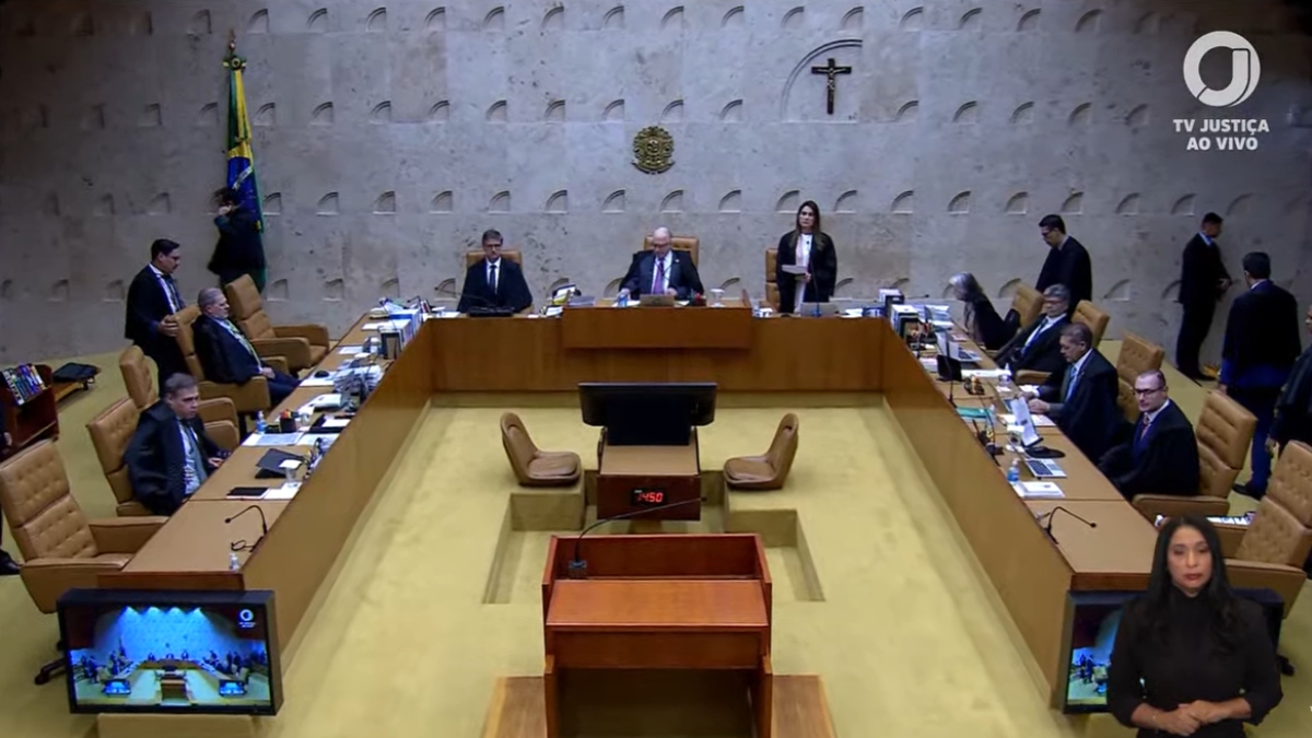 Moraes e Gilmar faltam à primeira sessão do STF após julgamento com bate-boca