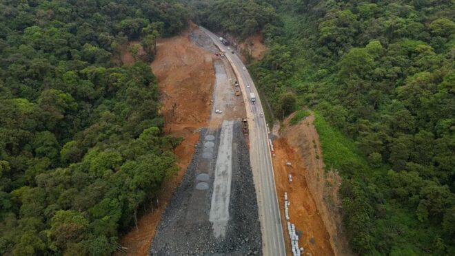Trecho crítico da SC-480 terá área de escape de R$ 7,4 milhões