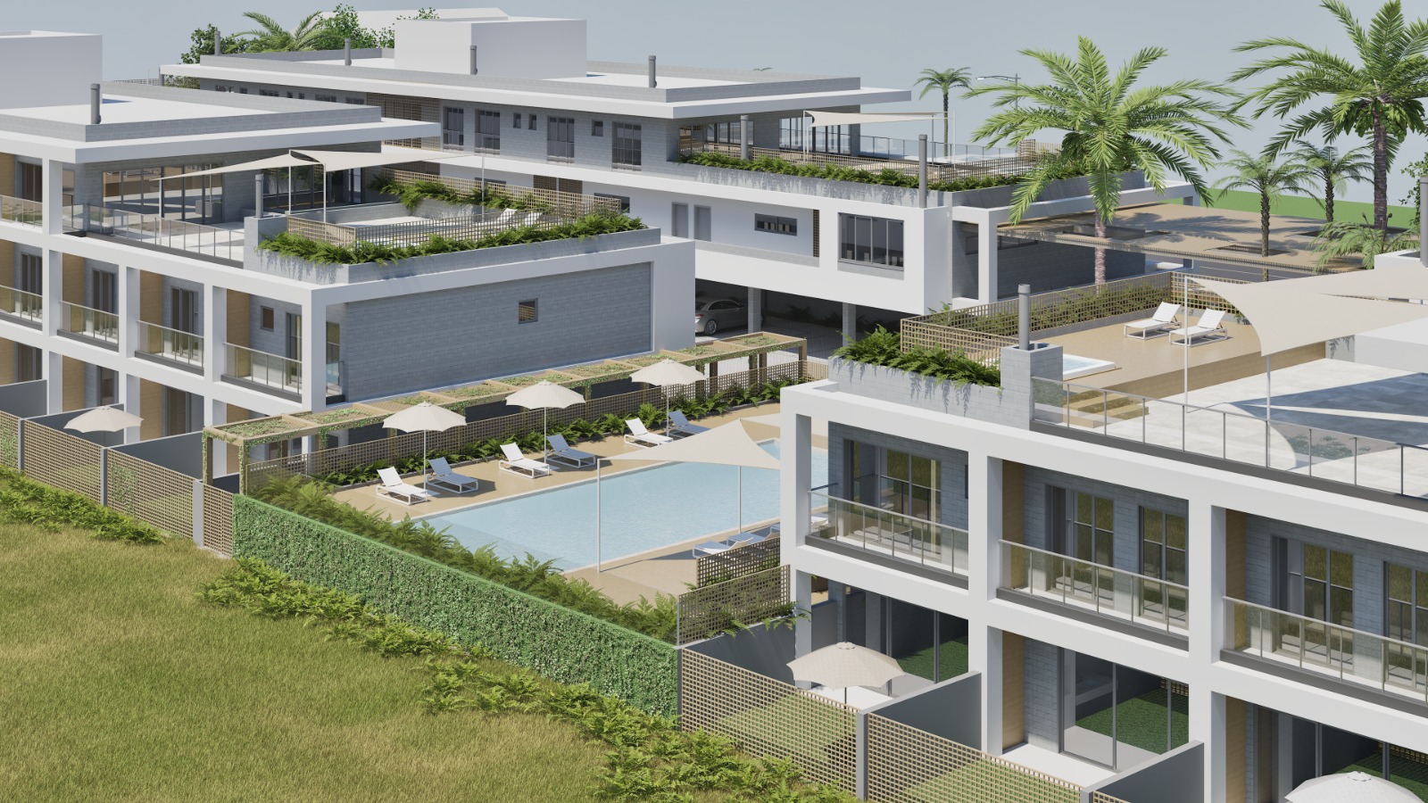 Perspectiva Estúdio Convexo Arquitetura para Construtora Bouw
