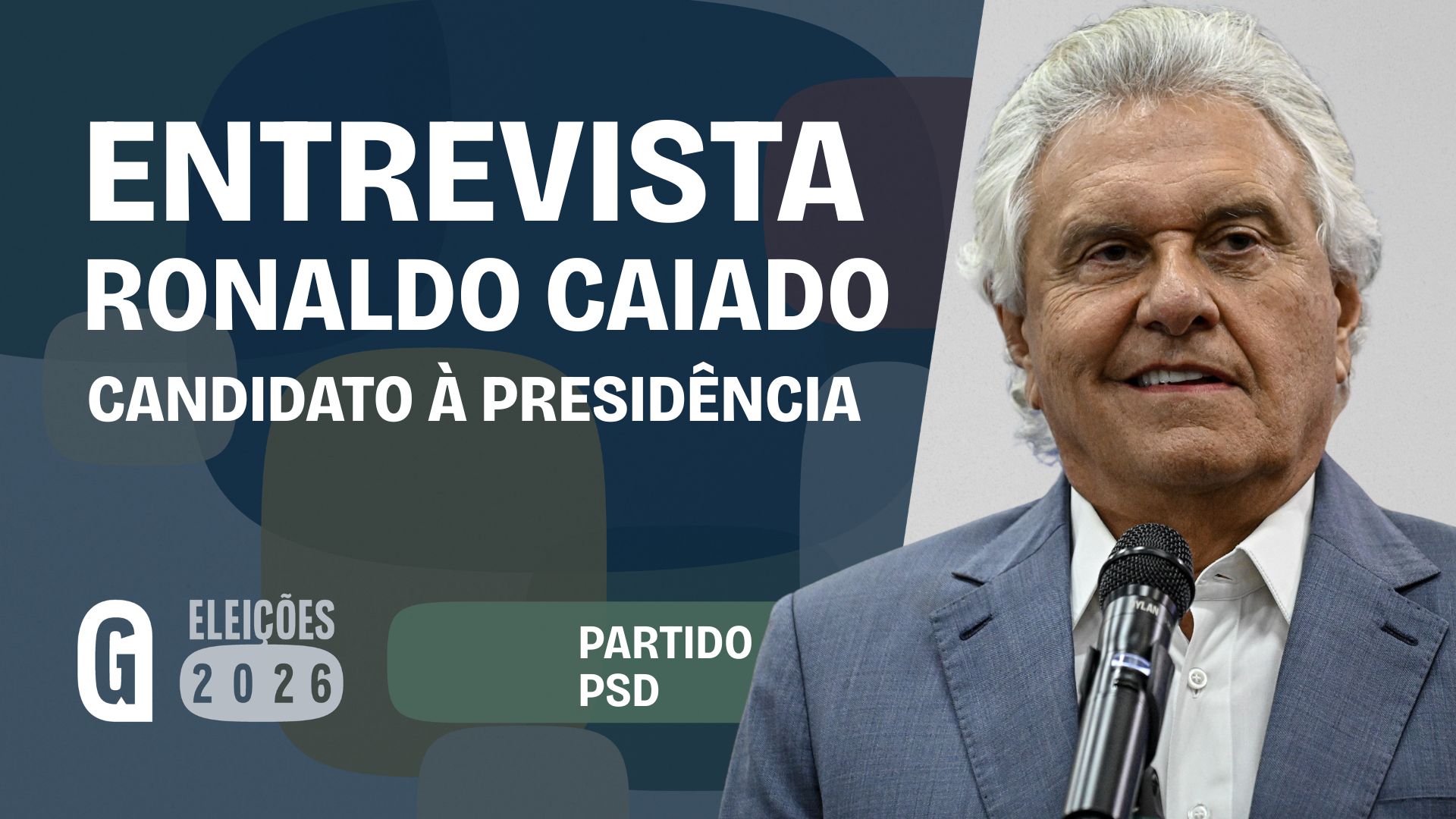 ACOMPANHE: Ronaldo Caiado participa de série de entrevistas da Gazeta do Povo com presidenciáveis