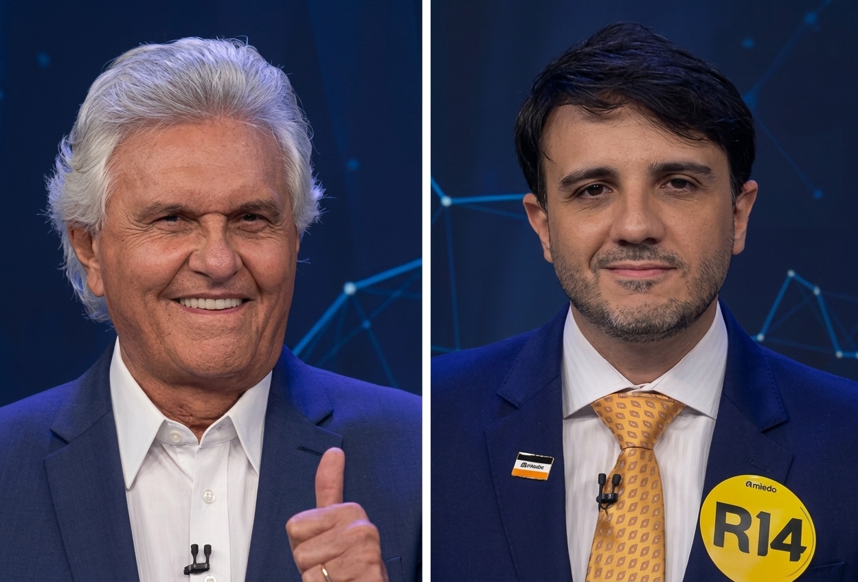 Renan Santos e Caiado cancelam participação em debate do “Inteligência Ltda”