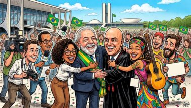 lula moraes artistas jornalistas