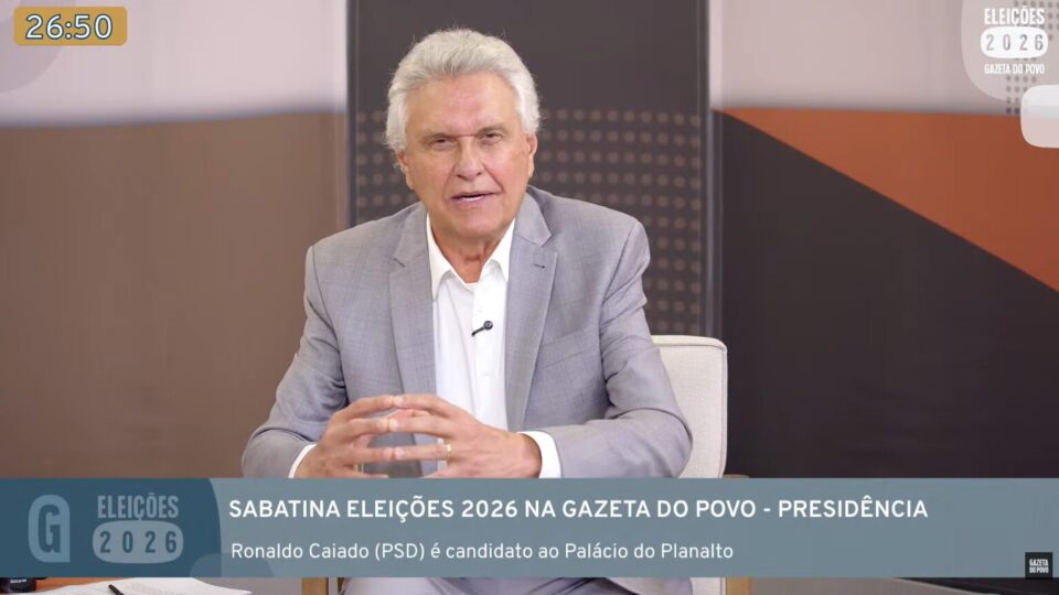 Caiado diz que eleitor não tem como pedir voto de volta e cobra quebra de sigilo do Master e INSS