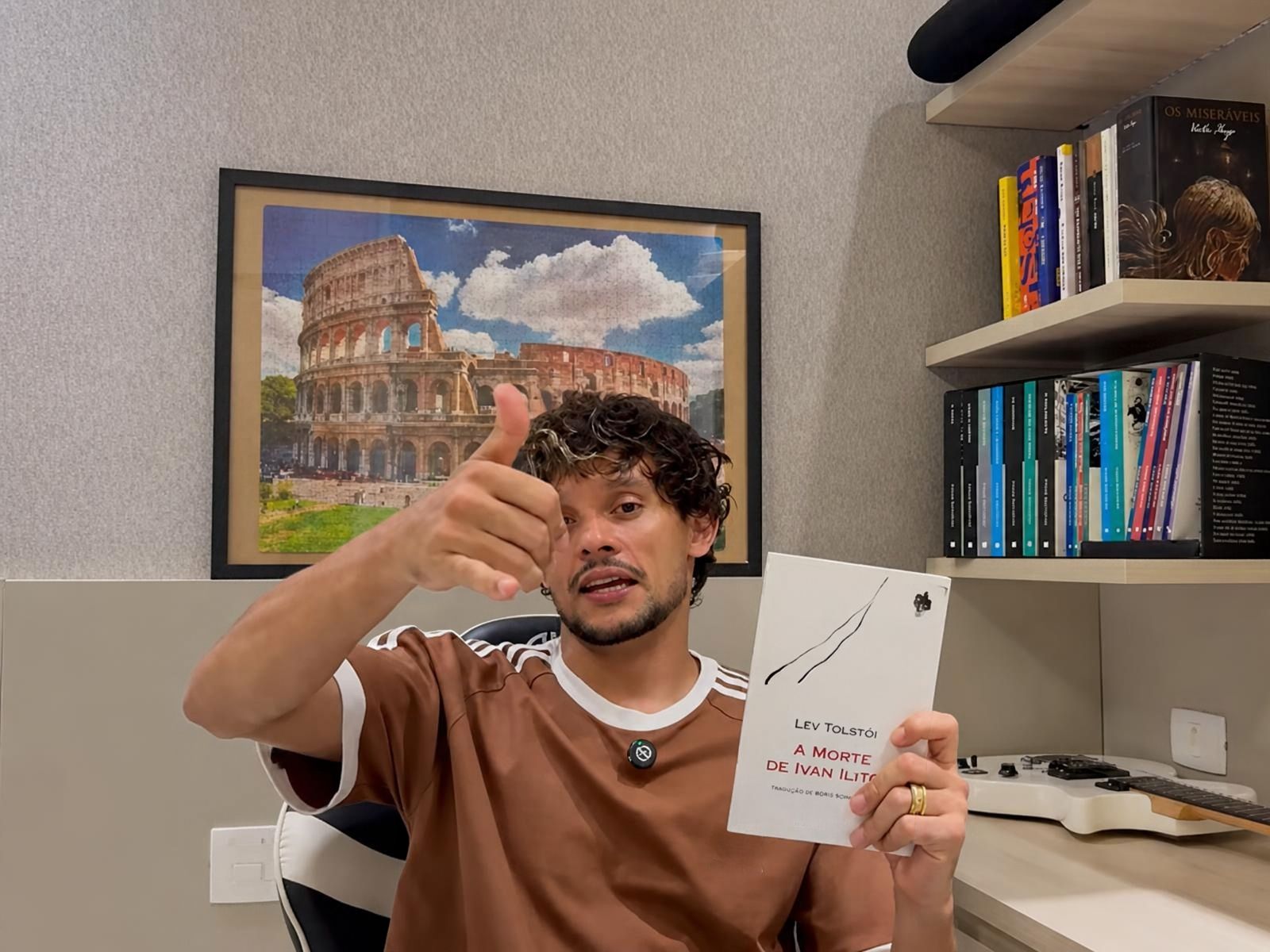 Faça como Gustavo Scarpa e leia "A Morte de Ivan Ilitch" hoje mesmo.