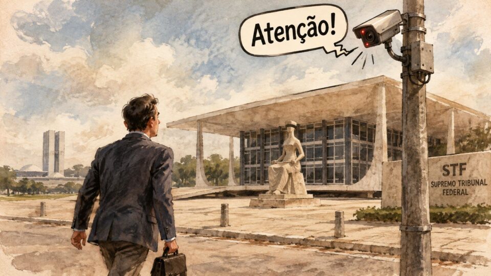 A câmera do STF mostra que estamos nos transformando em uma China