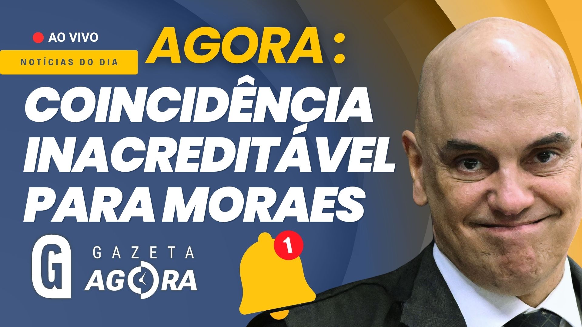 Gazeta Agora: Moraes ganha no “sorteio” relatoria de processo sobre a esposa, Vorcaro e Lulinha