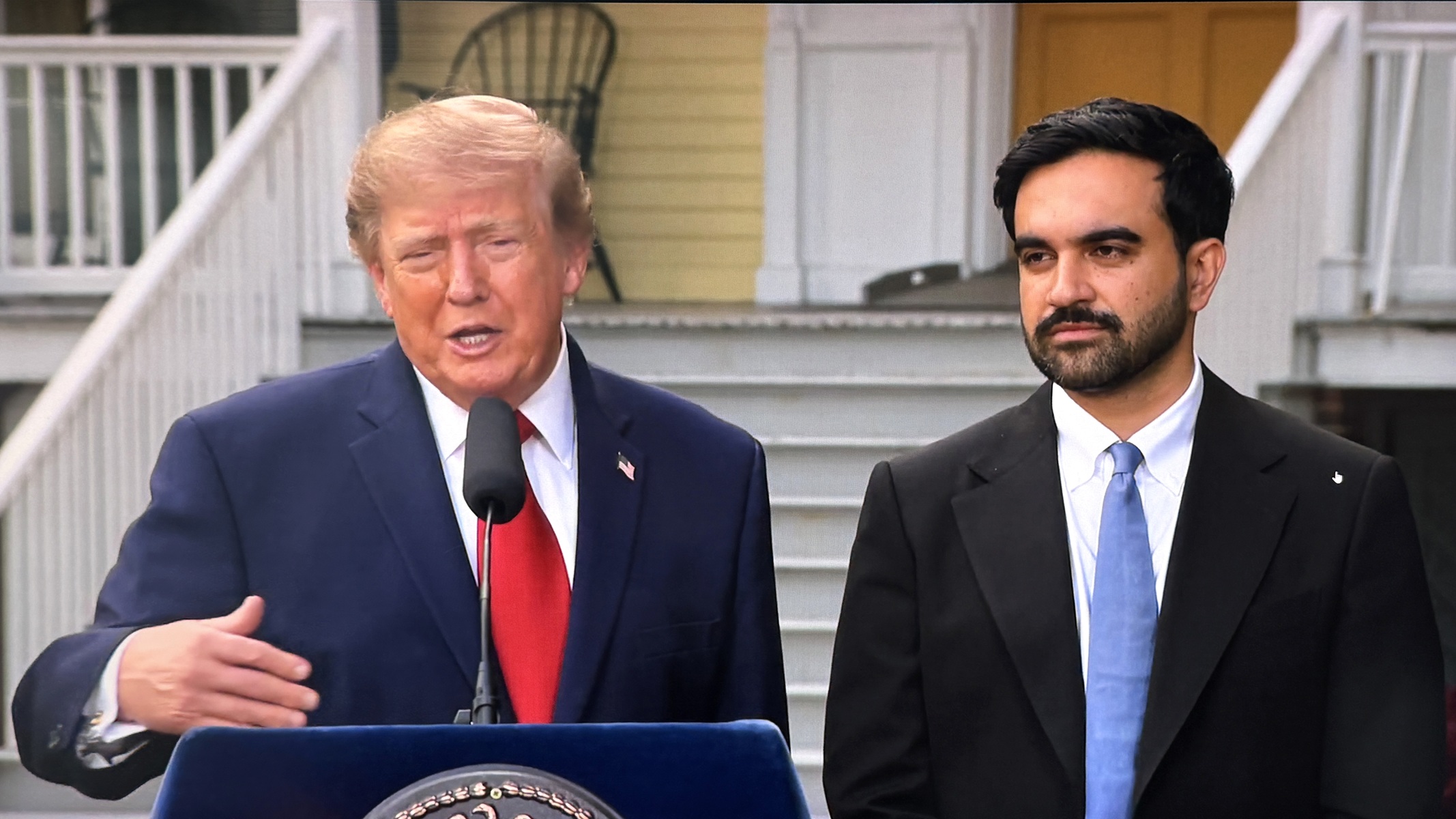 Trump diz que Mamdani pode ser “um grande prefeito” após encontro com socialista em Nova York