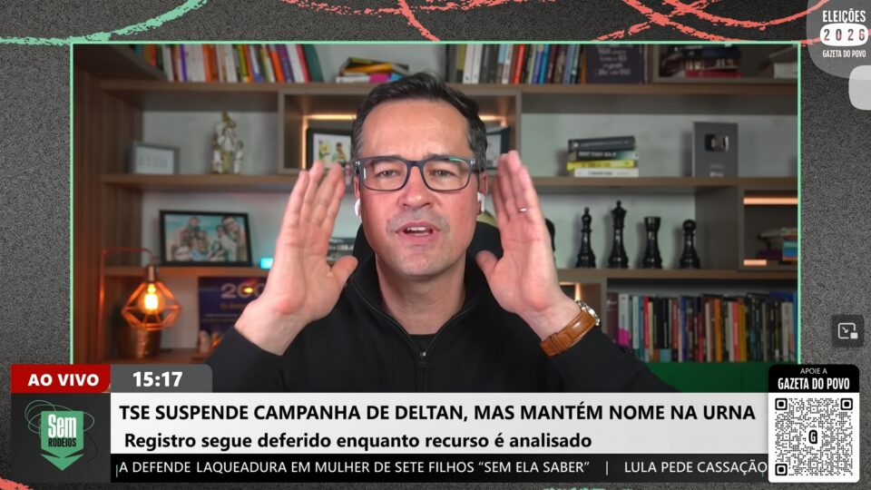 Deltan diz que suspensão da campanha com candidatura vigente é “facada na Constituição”