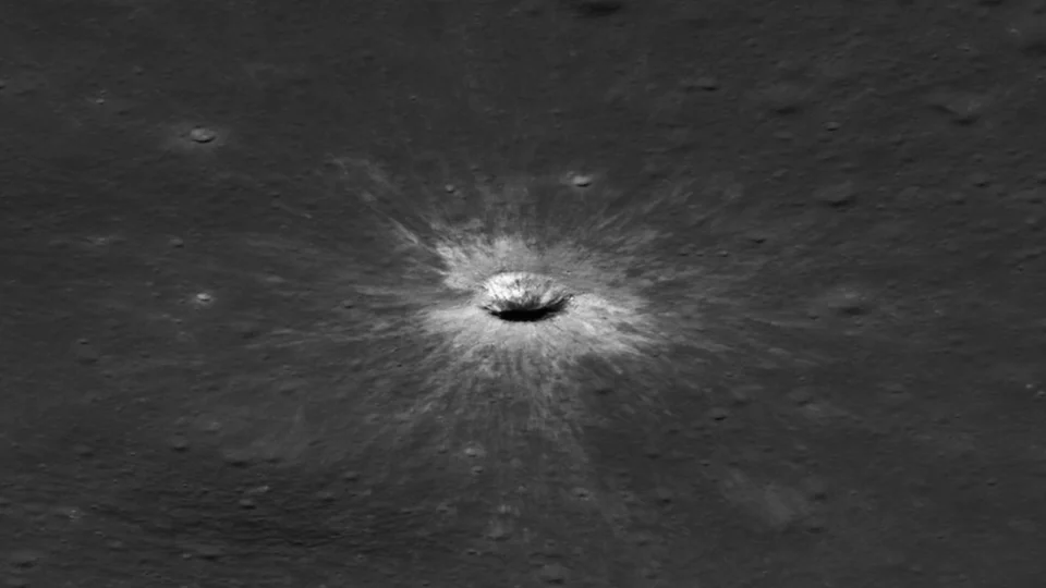 Batizada de McGetchin, a cratera tem 222 metros de largura e foi formada pelo impacto de um objeto espacial em 2024.