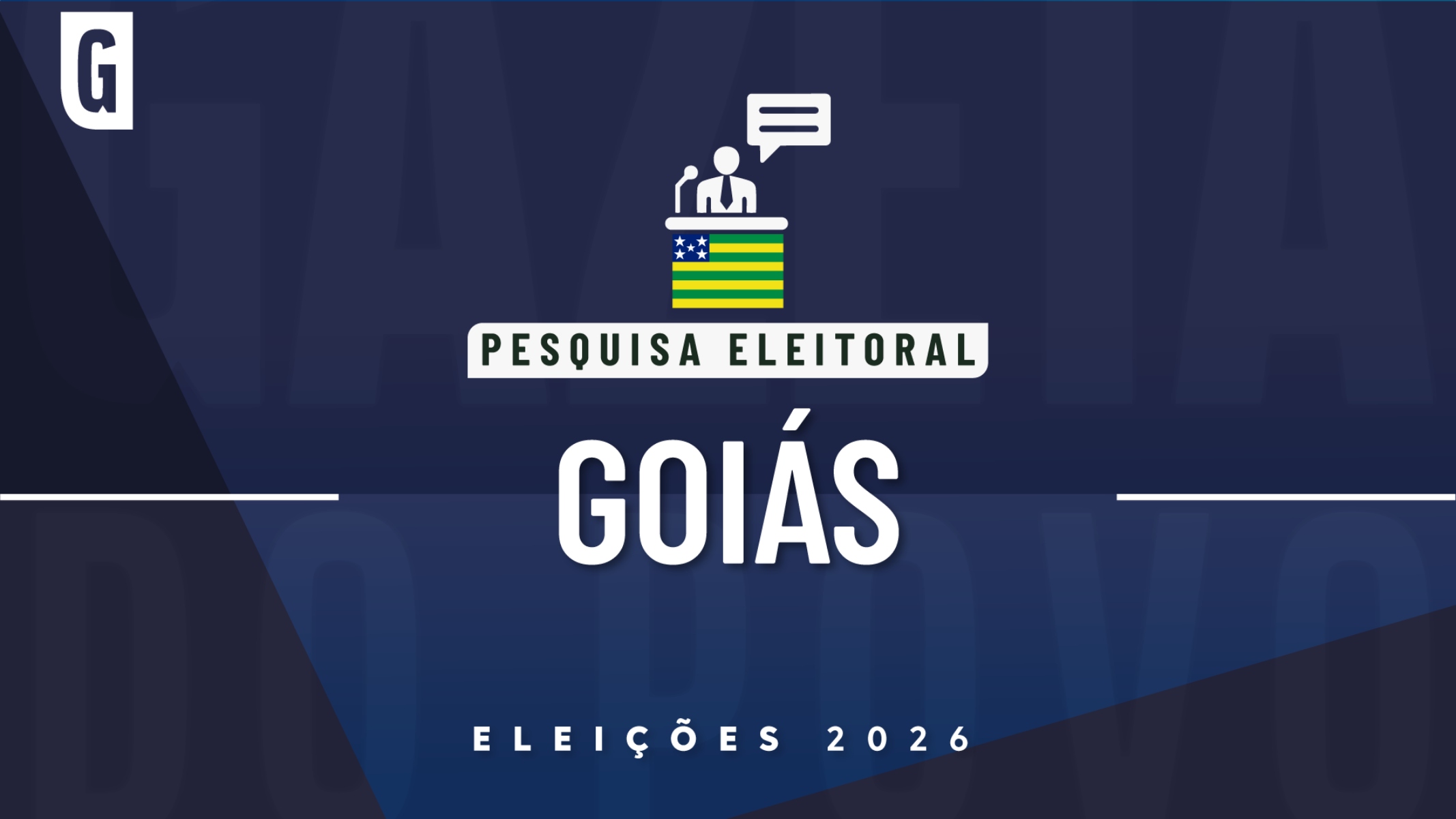Quaest ouviu 804 pessoas em Goiás