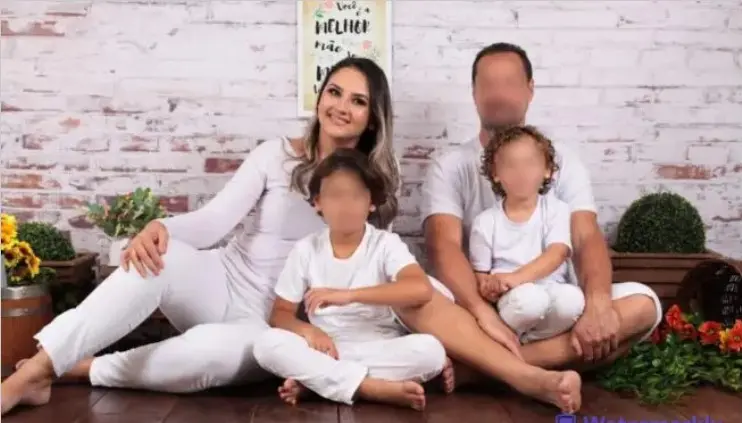 Os filhos Rafael e Caio estavam com aproximadamente quatro e sete anos quando Débora foi presa, em março de 2023.