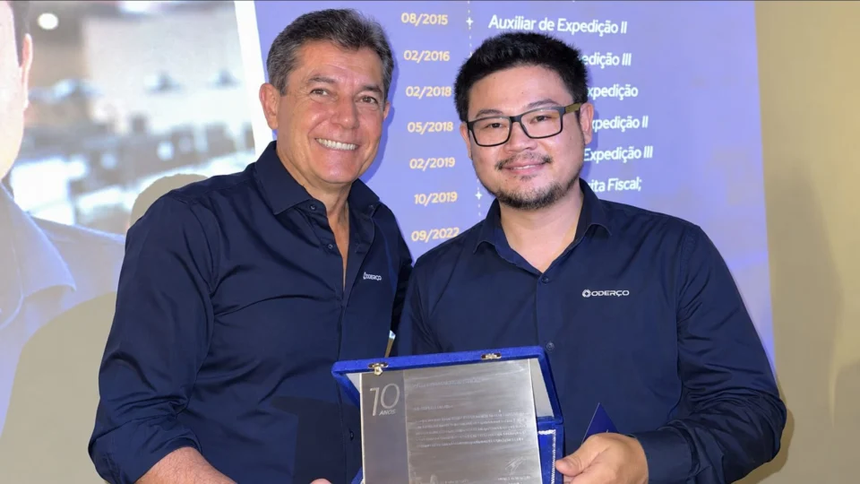 Cerimônia de tempo de casa reconhece colaboradores do Grupo Oderço que completam 5, 10, 15, 20, 25 e 30 anos de trajetória na empresa.