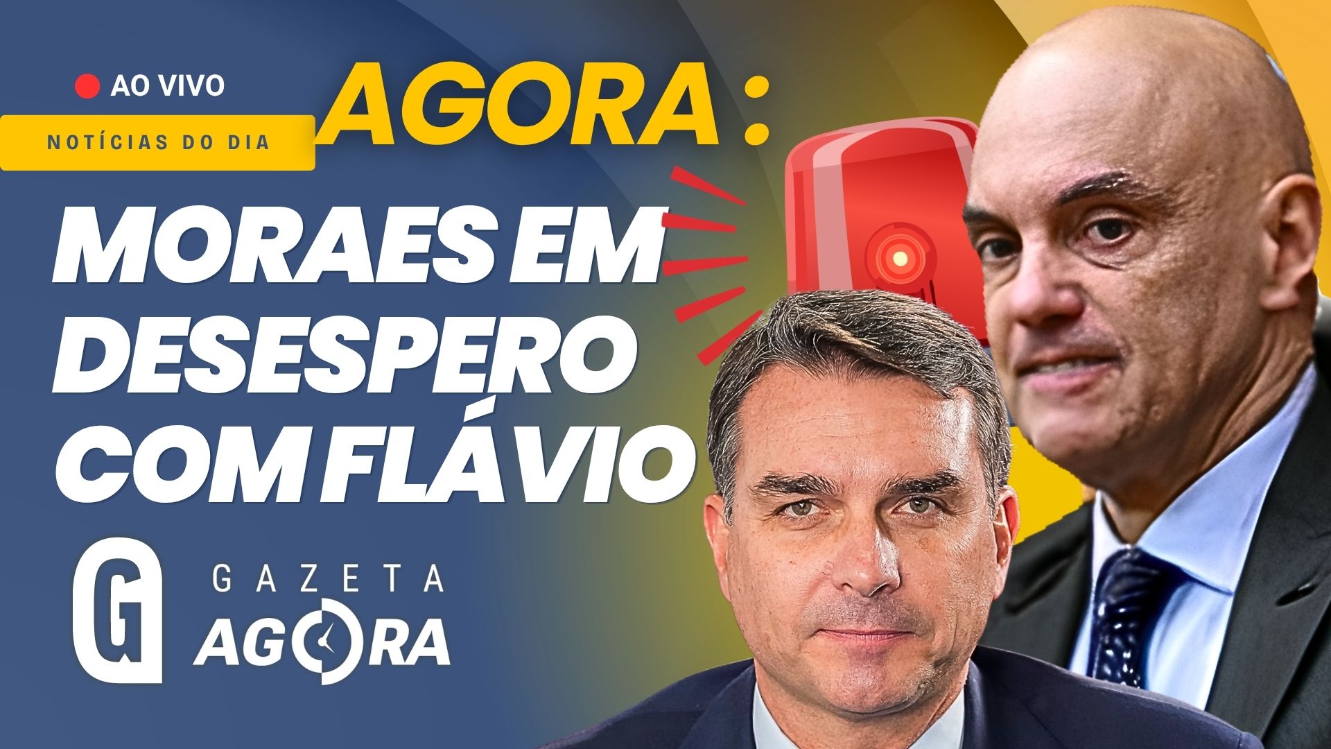 Gazeta Agora: como a candidatura de Flávio ameaça o futuro de Moraes