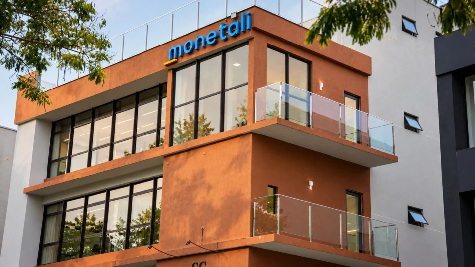 Sede da Monetali, em Pinhais (PR), na região de Curitiba, onde a empresa mantém sua principal estrutura e desenvolve suas operações.