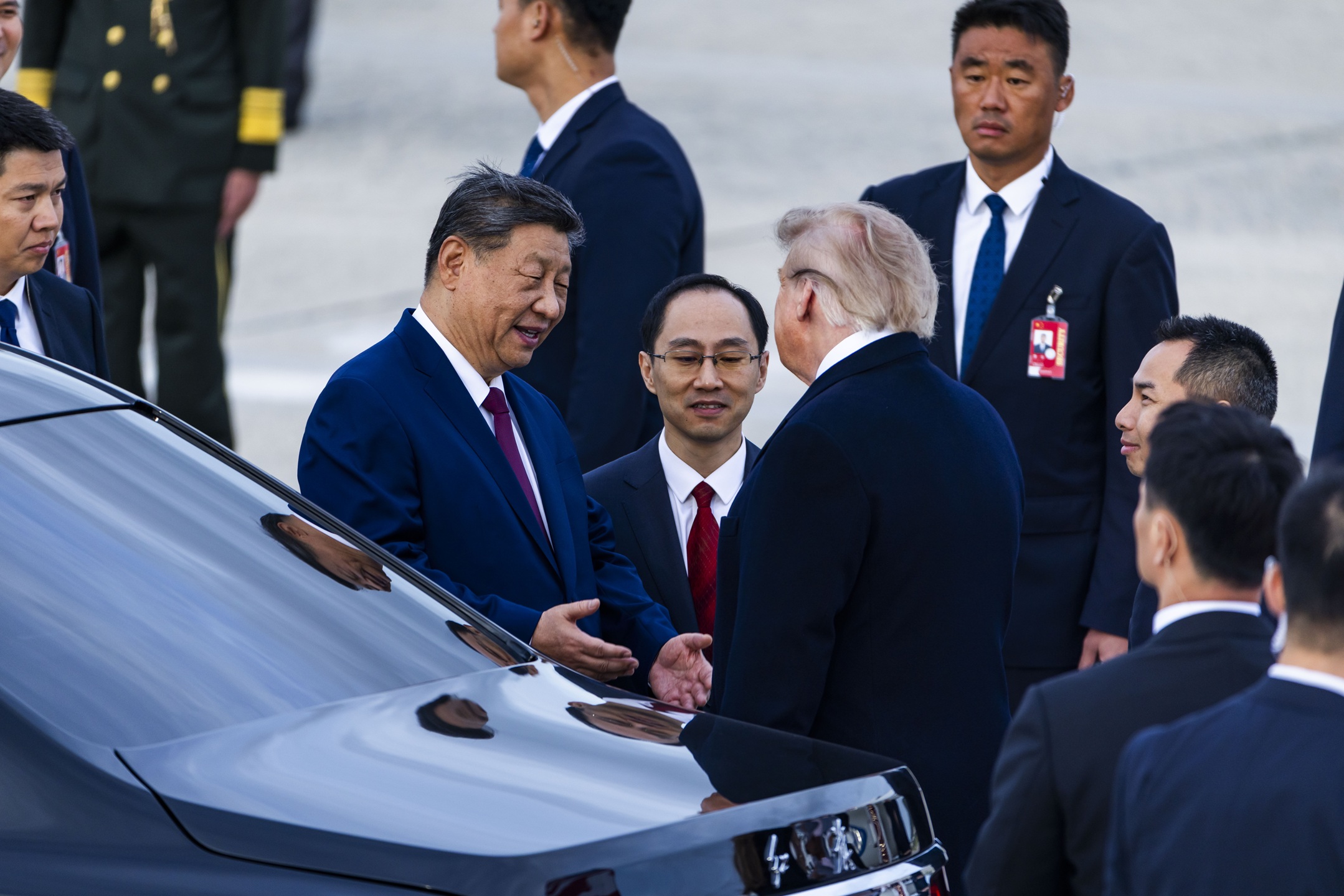 Antes de reunião com Xi, Trump diz que EUA e China concordam em não restringir IA