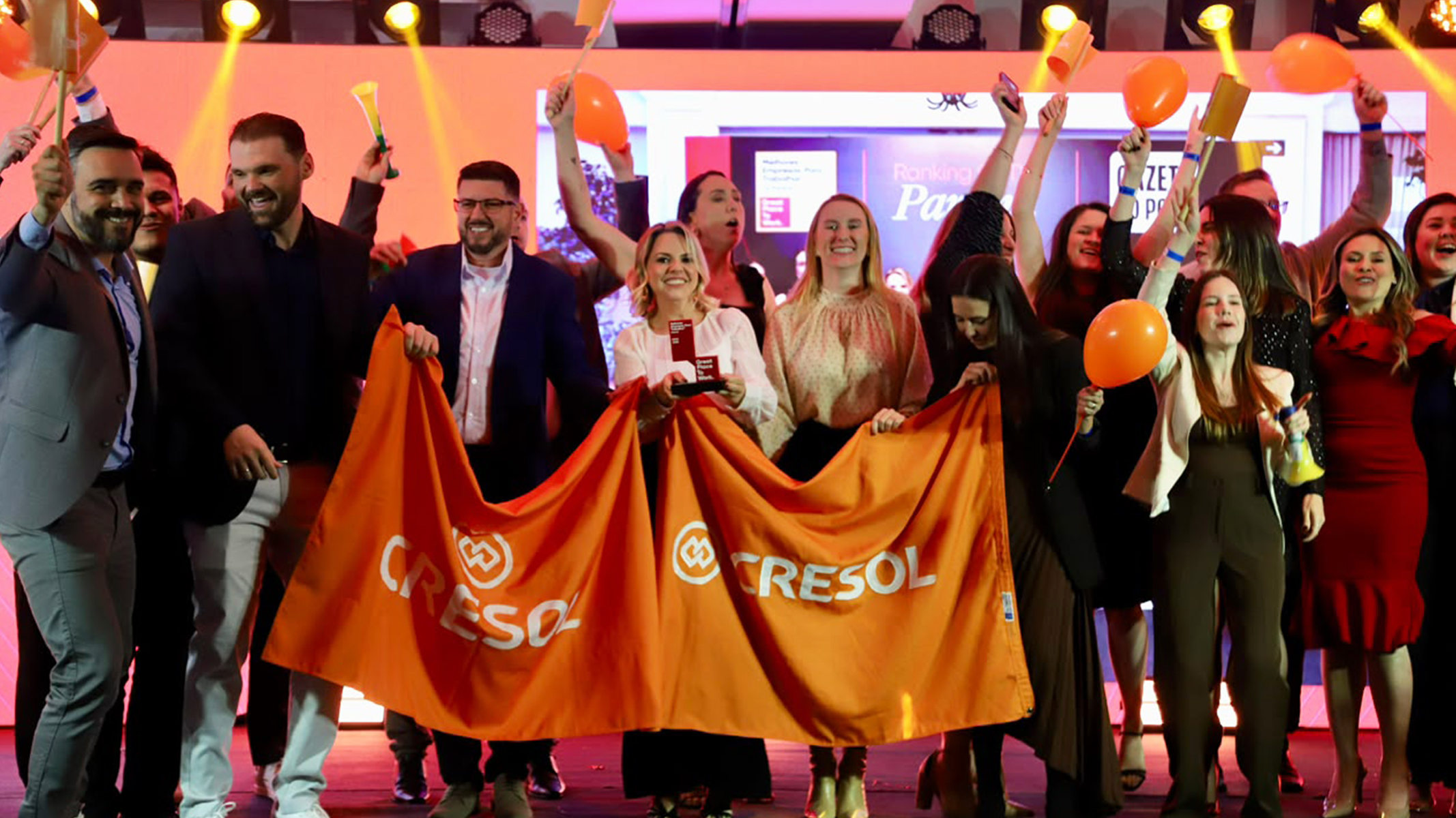 Cresol é eleita melhor empresa de grande porte para se trabalhar no Paraná