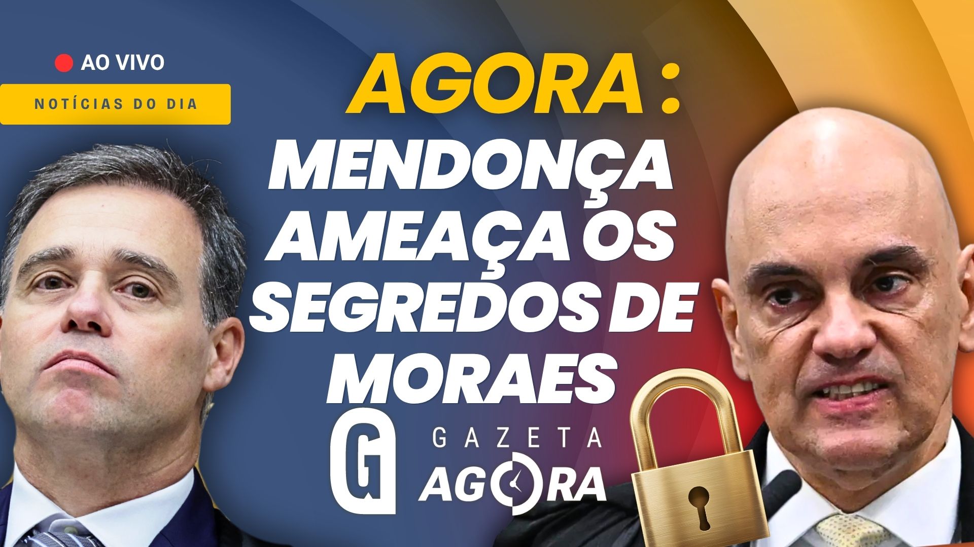 Gazeta Agora: Mendonça aciona Fachin e ameaça expor segredos de Moraes no inquérito das Fake News