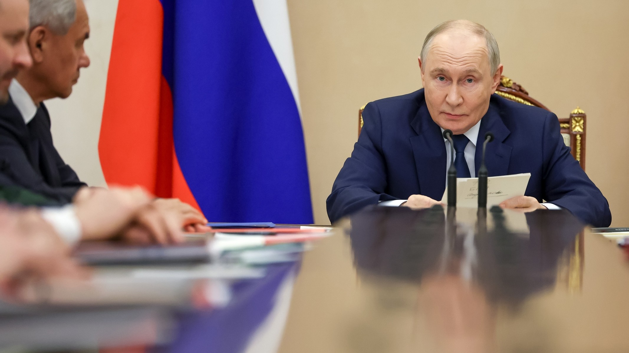 O ditador russo, Vladimir Putin.