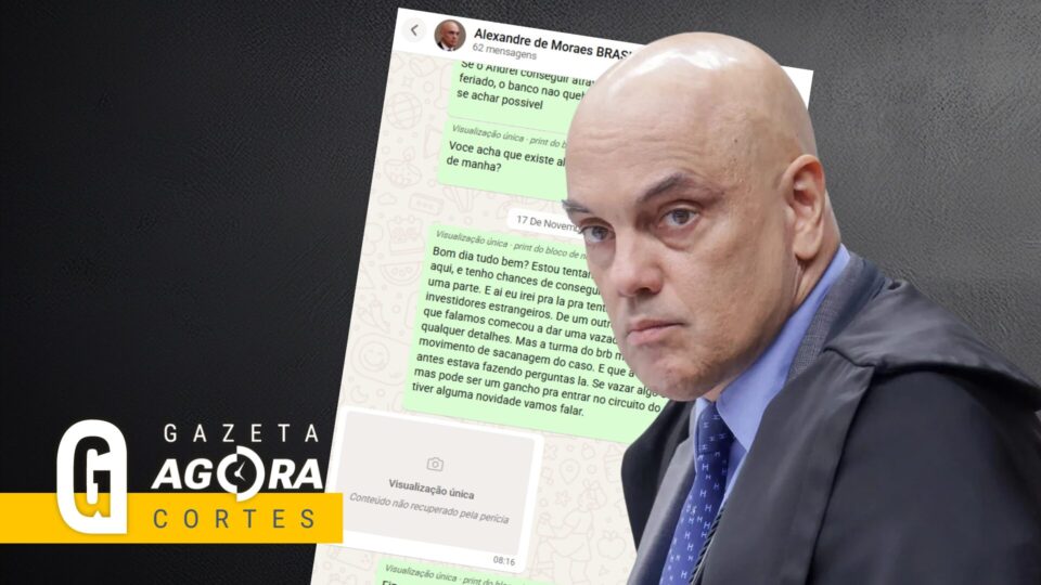 Mistérios cercam mensagens trocadas entre Moraes e Vorcaro
