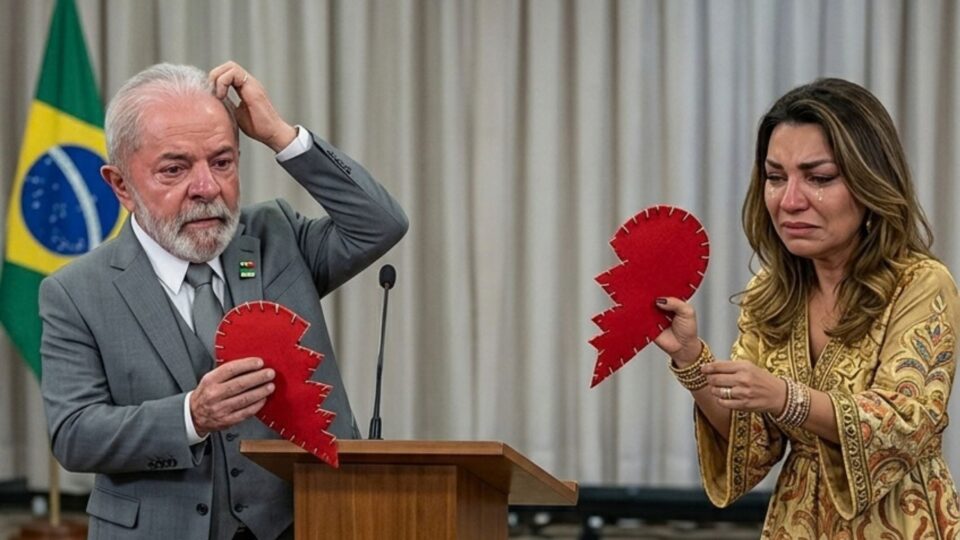 Lula se separa de Janja para salvar a eleição