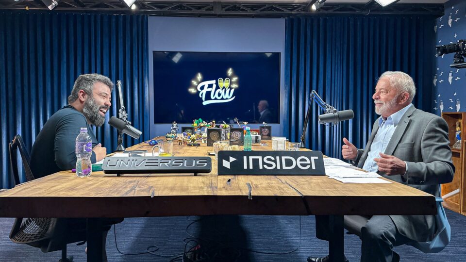 Lula confirma entrevista ao podcast Flow no mesmo horário do debate da Globo