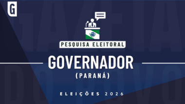 Imagem ilustrativa de pesquisa eleitoral para governador do Paraná