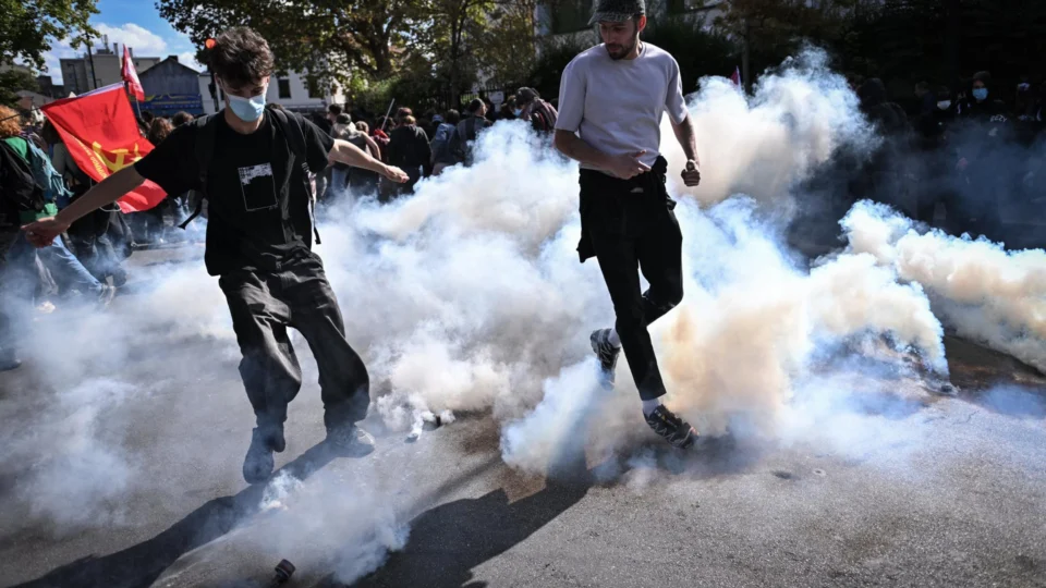 frança estudantes protestos