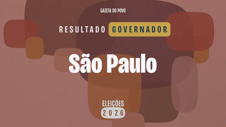 resultado primeiro turno eleições 2026 governador São Paulo