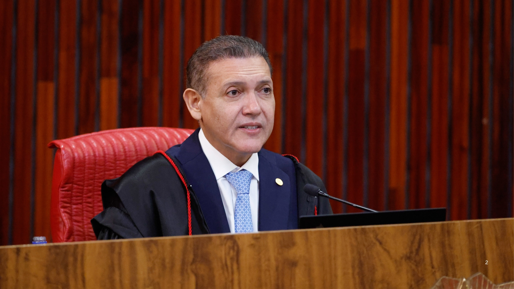 Presidente do TSE tem domicílio eleitoral no Piauí, mas votou em trânsito. Com isso, só escolheu nome à Presidência.