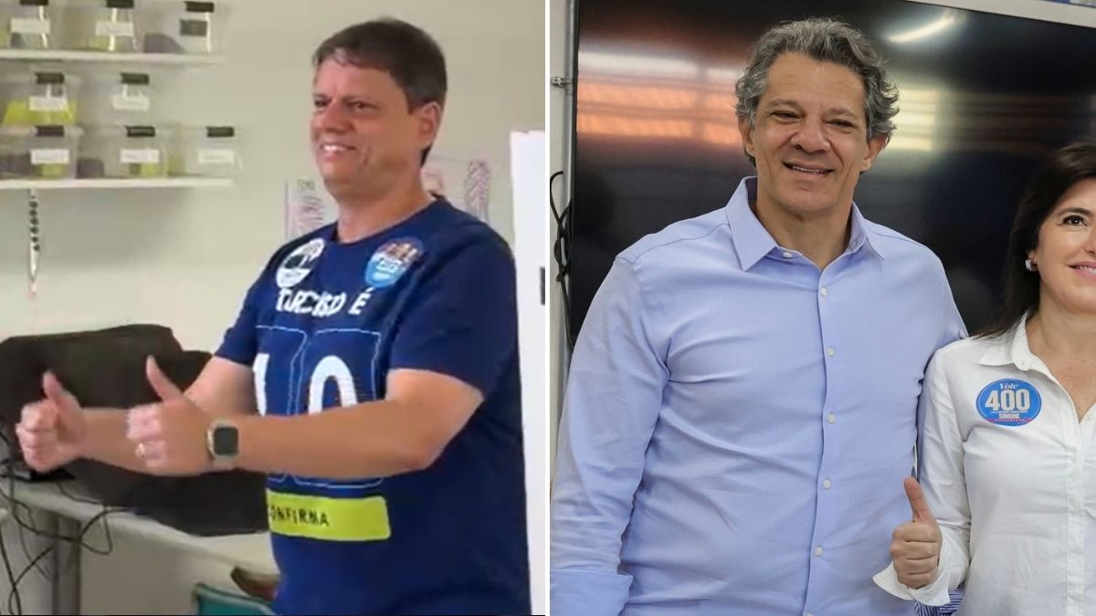 Candidatos ao governo do estado de São Paulo votaram praticamente ao mesmo tempo e centraram em declarações propositivas.