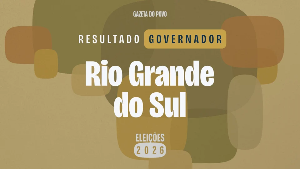 resultado eleições 2026 primeiro turno governador Rio Grande do Sul