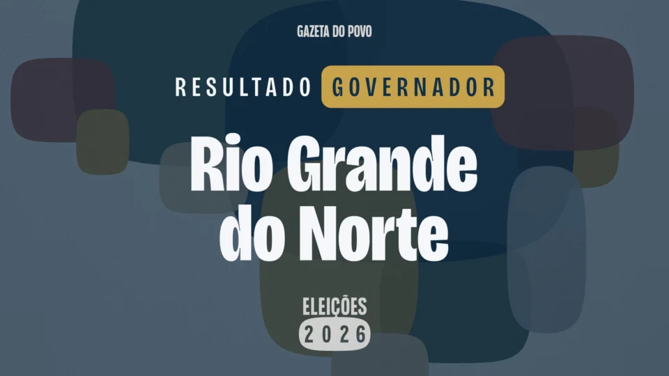 resultado primeiro turno eleições 2026 governador Rio Grande do Norte