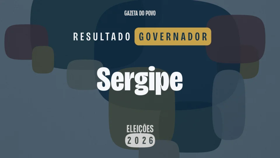 resultado primeiro turno eleições 2026 governador de Sergipe