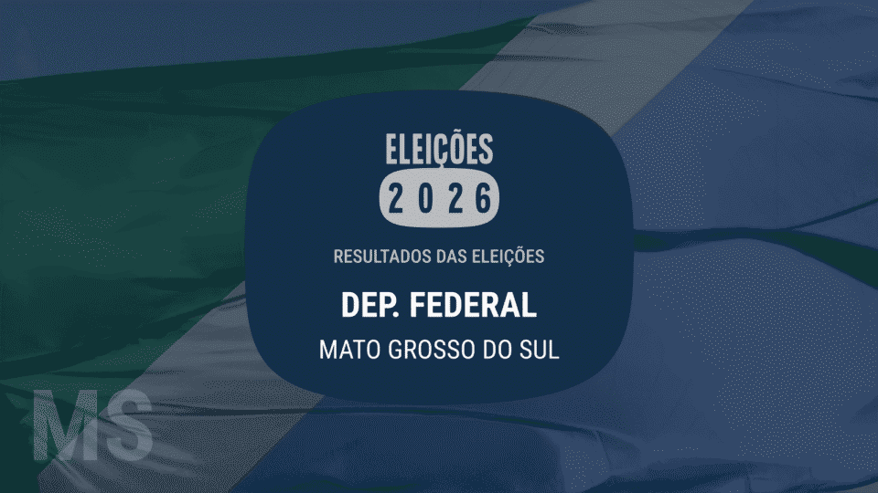 Lista dos deputados federais eleitos em Mato Grosso do Sul nas eleições 2026