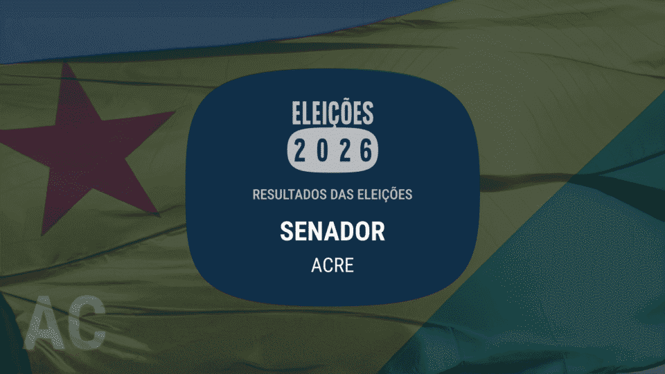 Lista dos senadores eleitos no Acre nas eleições 2026