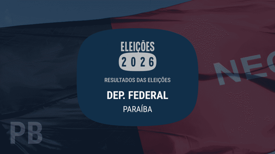 Lista dos deputados federais eleitos na Paraíba nas eleições 2026