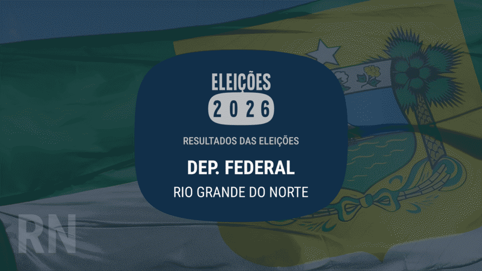 Lista dos deputados federais eleitos no Rio Grande do Norte nas eleições 2026