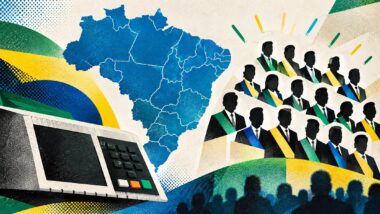Vinte governadores foram eleitos em primeiro turno em 2026. Imagem referente a matéria