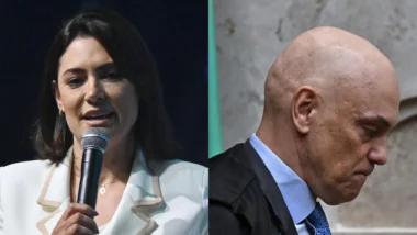 Michelle Bolsonaro e Alexandre de Moraes: a vitória da direita no Senado terá influência sobre quem vai ocupar as próximas vagas no STF
