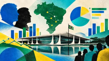 Imagem ilustrativa de pesquisas eleitorais para presidente no Brasil
