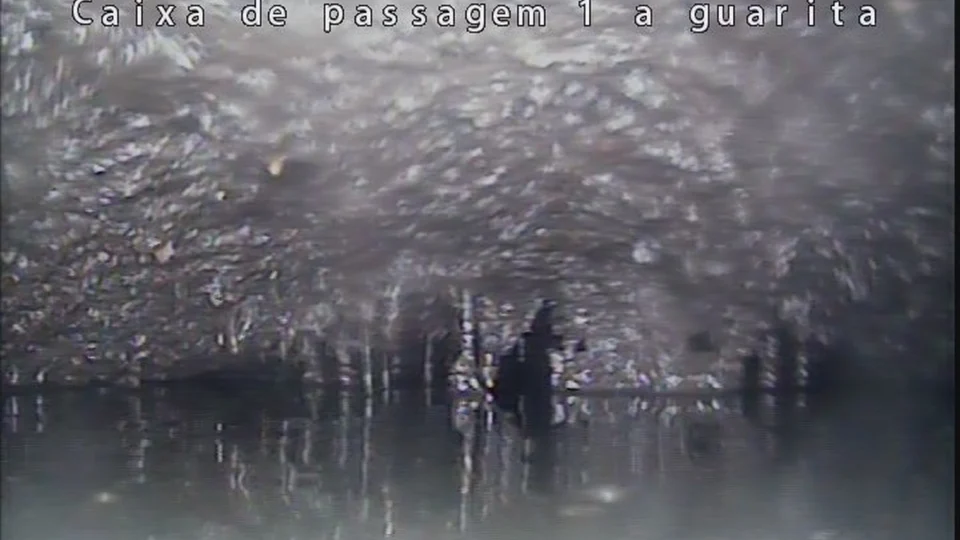 Robô Bizu percorre galerias pluviais de Florianópolis e transmite imagens em tempo real para identificar despejos irregulares de esgoto.