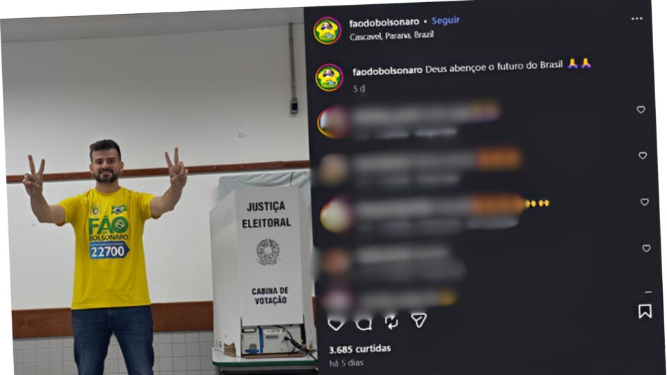 Quem é Fão do Bolsonaro, eleito entre os 10 deputados estaduais mais votados do Paraná