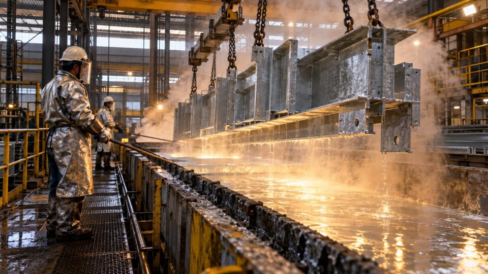 Galvanização a fogo ajuda metalúrgicas a reduzir custos e aumentar a durabilidade dos produtos