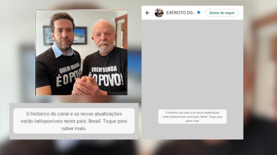 Canal “Exército do Lula” sai do ar após determinação de Nunes Marques