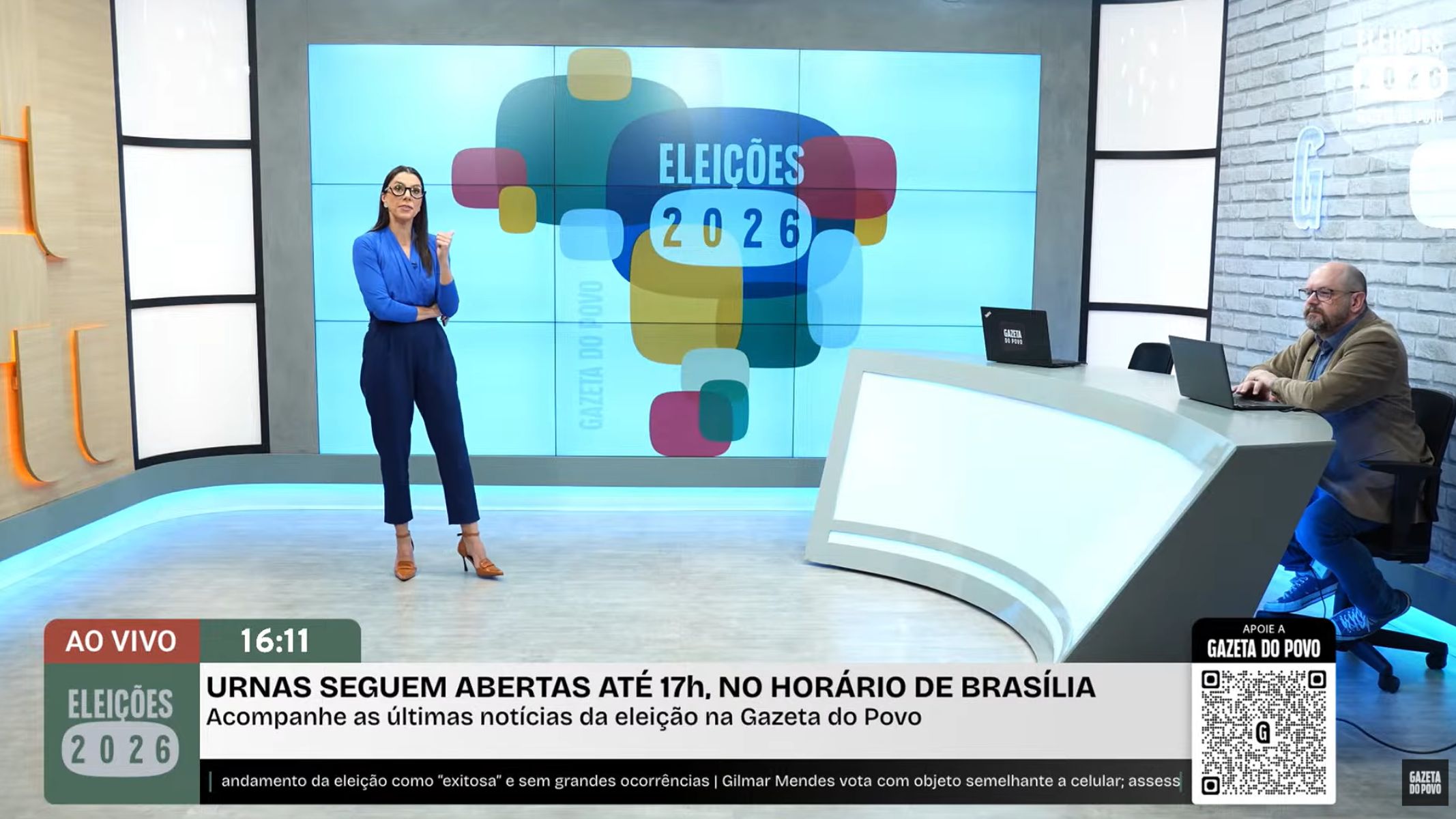 Gazeta do Povo supera audiência de grandes jornais a partir de ampla cobertura eleitoral.